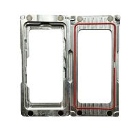 Магнитная зажимная форма на iPhone для поклейки рамки