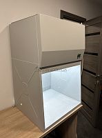 Ламинарный шкаф для переклейки стекла. Работа без пыли. 